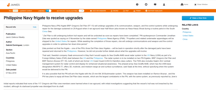 Janes-Case-SCS-Missile-Market-News