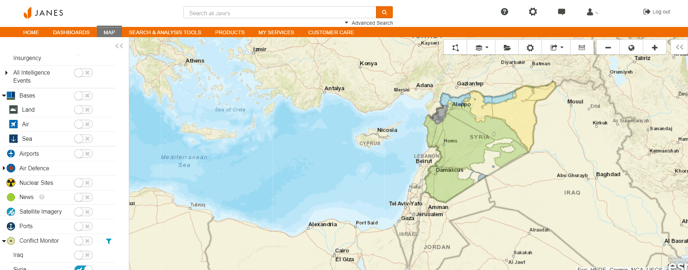 Janes-Map-Conflict-Monitor-Layer