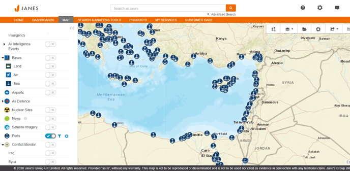 Janes-Map-Ports-Layer